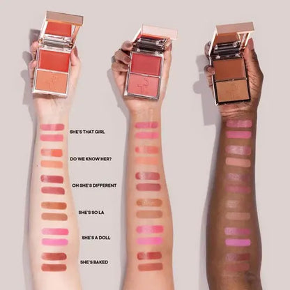Patrick Ta Rubor De Crema Y Polvo She's A Doll Rosa Tono del maquillaje SHE’S A DOLL