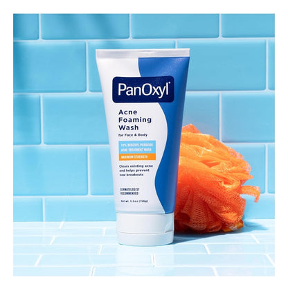 Acne Foaming Wash Benzoyl Peroxide 10% Panoxyl Acné