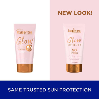 Bloqueador Glow Shimmer Del 50 Coppertone