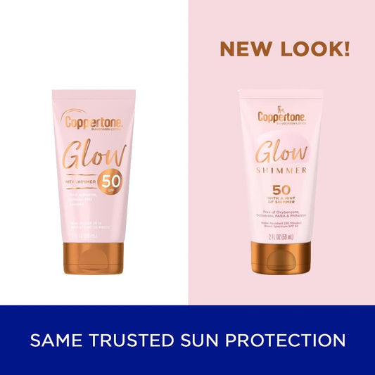 Bloqueador Glow Shimmer Del 50 Coppertone