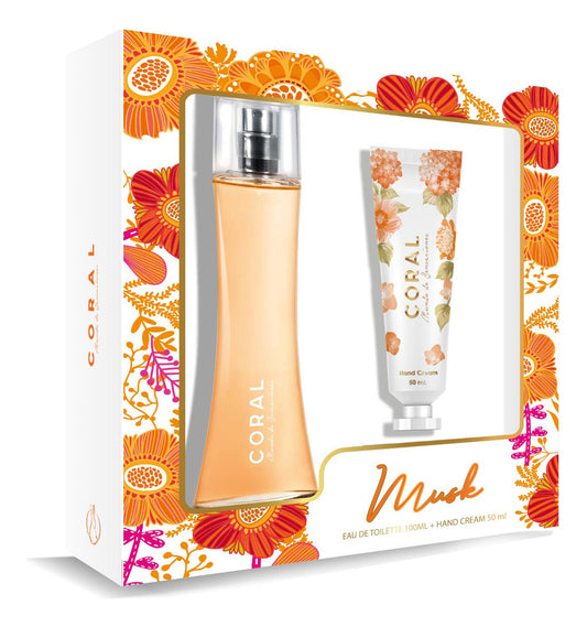 Set Coral Musk 100ml + Hand Cream 50ml