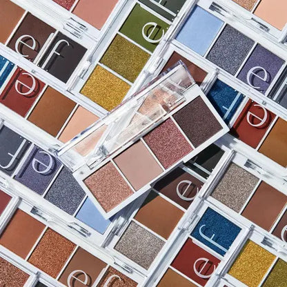 Elf Bite Size Eyeshadow Cuarteto Sombras Cream Sugar