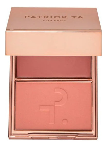 Patrick Ta Creme & Powder Blush Duo Rubor Tono Del Maquillaje Not Too Much