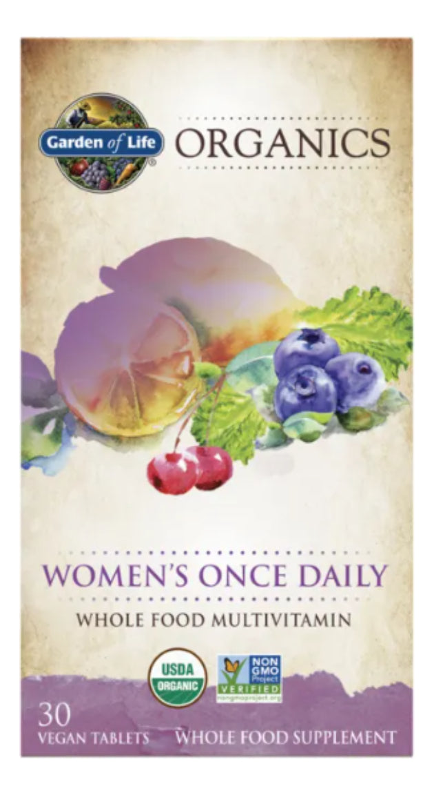 Garden Of Life Mykind Organics Womens Once Daily 30tabs Sin Sabor