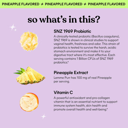 Lemme Purr Vaginal Probiotics
