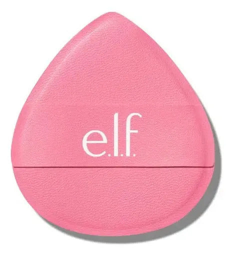 Elf Pillow Puff Foundation Sponge Esponja Base Liquida Rosa Chicle Grande