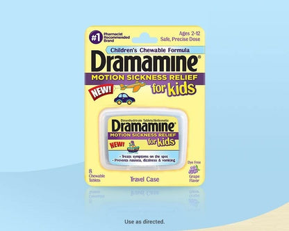 Dramamine Masticable Para Niños