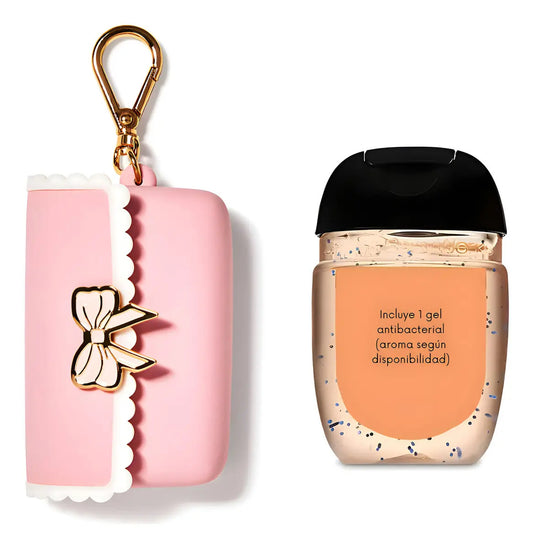 Portagel Mochila Rosa