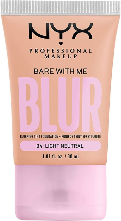Base De Maquillaje Nyx Bare With Me Blur Light Neutral 30 Ml
