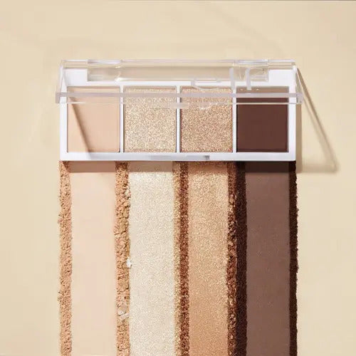 Elf Bite Size Eyeshadow Cuarteto Sombras Cream Sugar