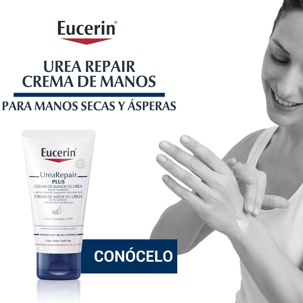Eucerin Urea Repair Crema De Manos 75ml