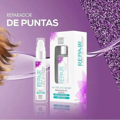 Reparador de Puntas Repair Drops Organic Argan Oil Lmar X 30 Ml