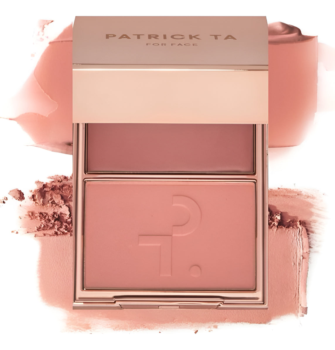Patrick Ta Creme & Powder Blush Duo Rubor Tono Del Maquillaje Not Too Much