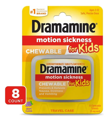 Dramamine Masticable Para Niños