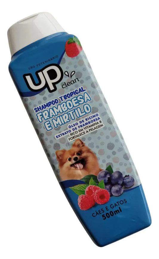 Shampoo Up Clean Fruits, frambuesa, arándano, perro, gato, frambuesa
