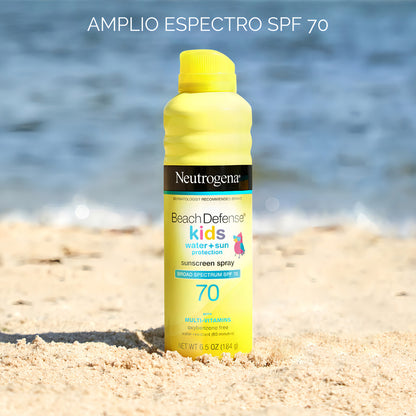 NEUTROGENA Spray Kids Beach Defense SPF 70 184g.