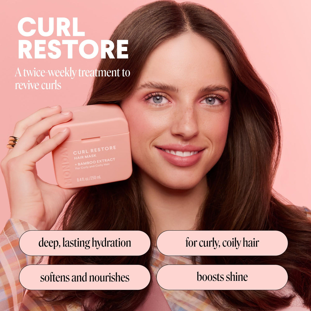 Mascarilla Curl Restore Monday - Restaura y Define Rizos