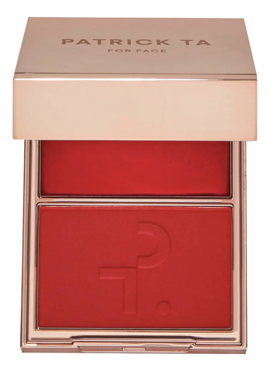 Patrick Ta Crème & Powder Blush Duo - She Left Me On Red