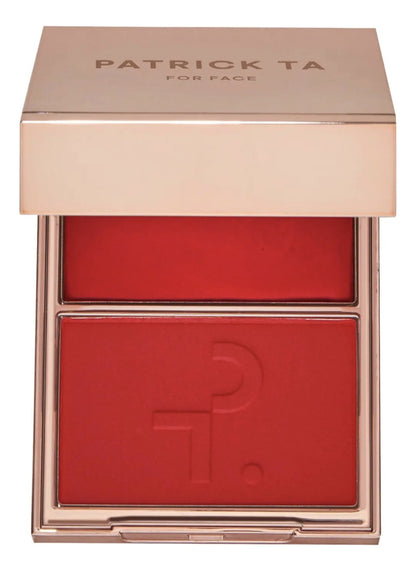 Patrick Ta Crème & Powder Blush Duo - She Left Me On Red