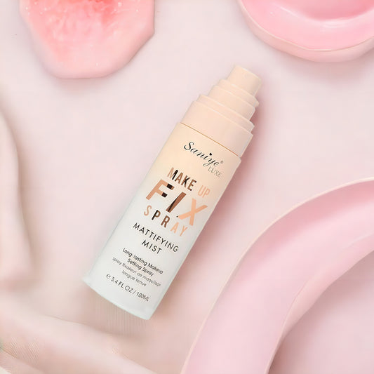 Fijador de Maquillaje Saniye Luxe 100ml Larga Duración A Prueba de Agua