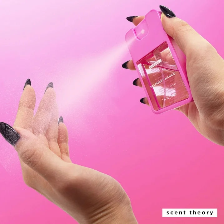 Desinfectante De Manos Hidratante Scent Theory Power Mist Raspberry Mango