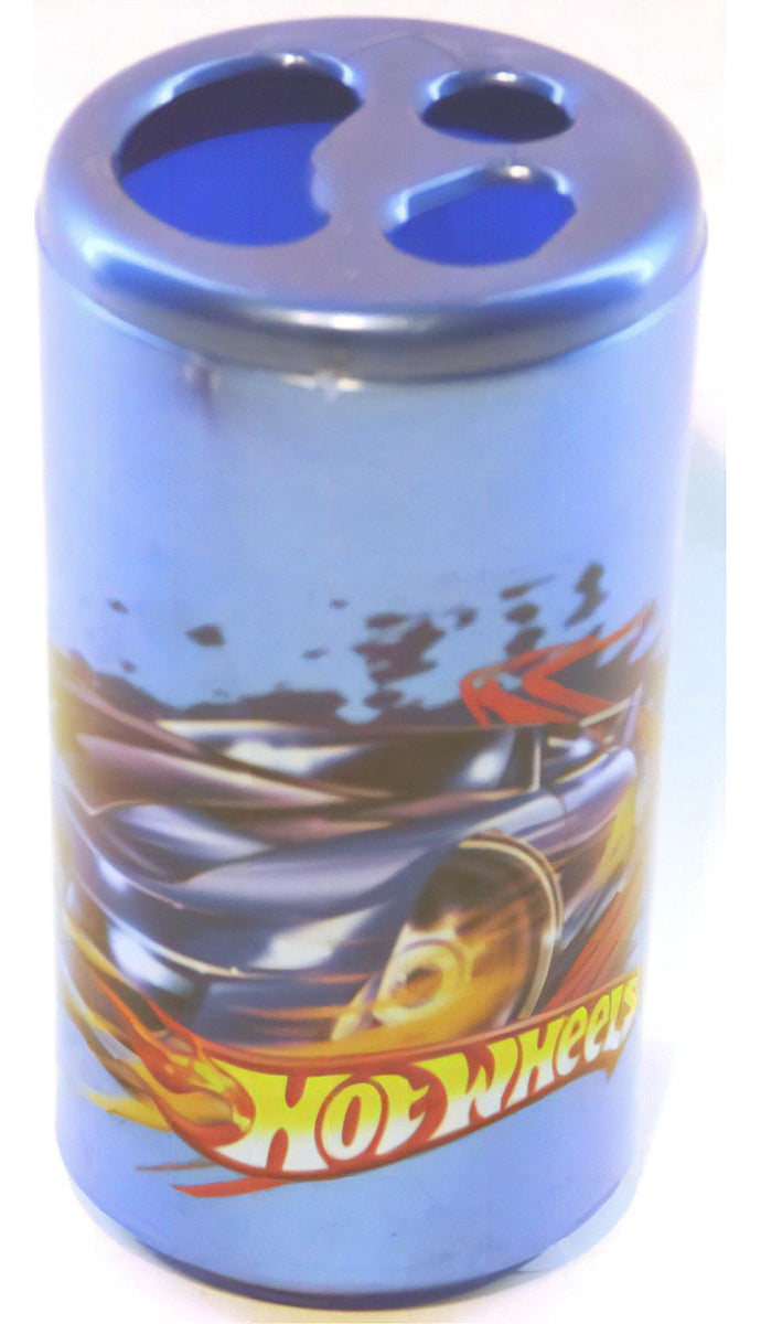 Cepillo Hot Wheels Con Vaso