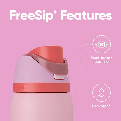Botella De Agua Inoxidable Owala 32 Oz Rosa