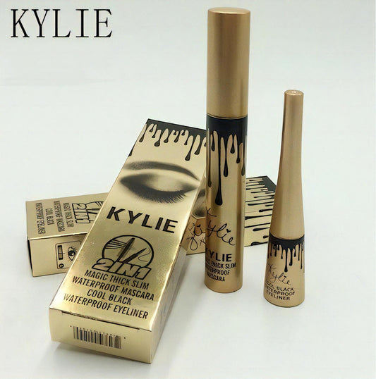 Duo Kylie Jenner Rimel+ Delineador Negro +