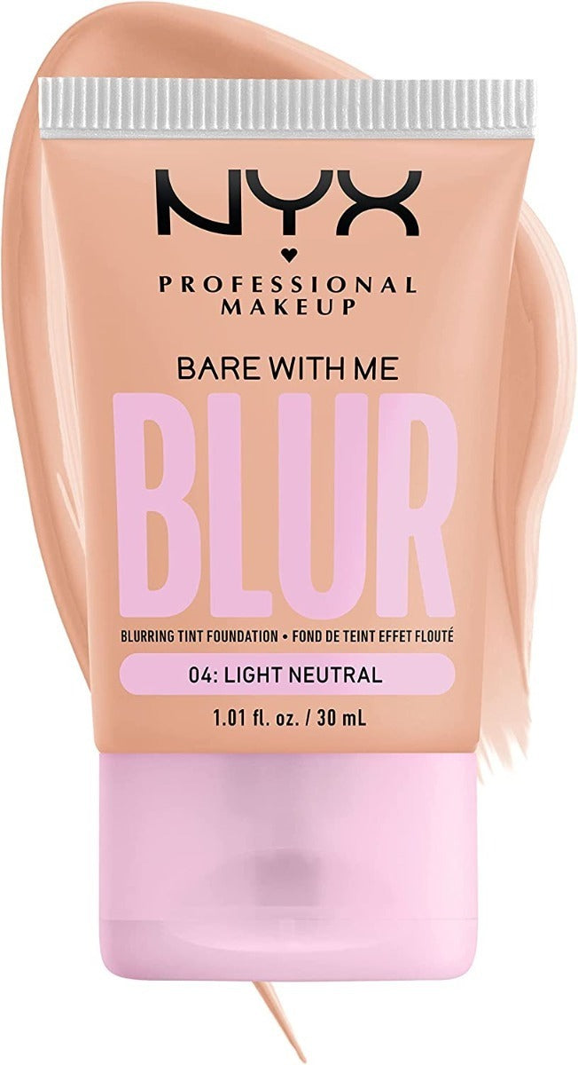 Base De Maquillaje Nyx Bare With Me Blur Light Neutral 30 Ml