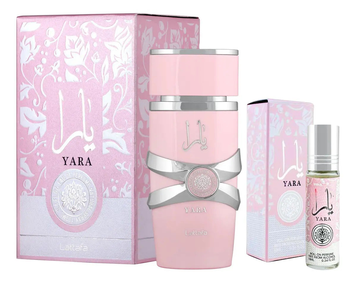 Perfume Lattafa Yara Edp 100 ml + Aceite de perfume Yara 10 ml P