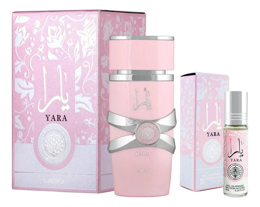 Perfume Lattafa Yara Edp 100 ml + Aceite de perfume Yara 10 ml P