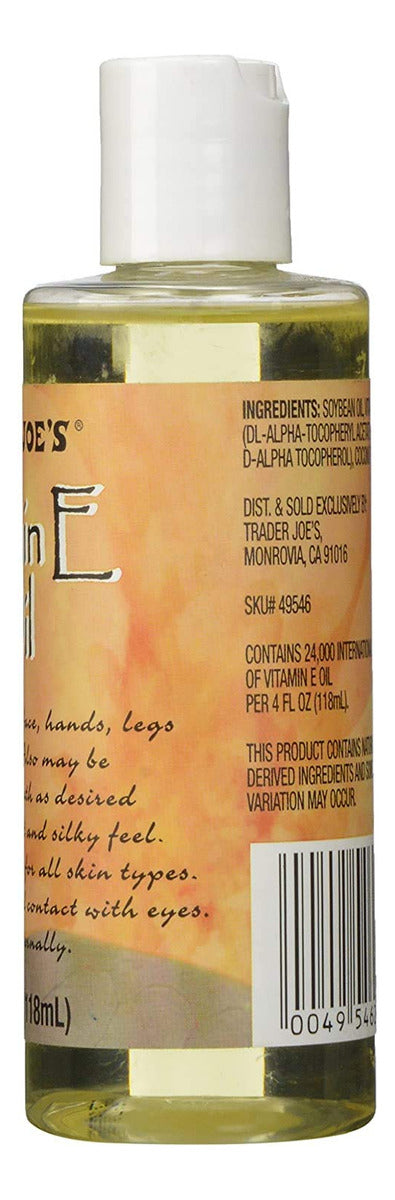 Aceite De Vitamina E Trader Joes