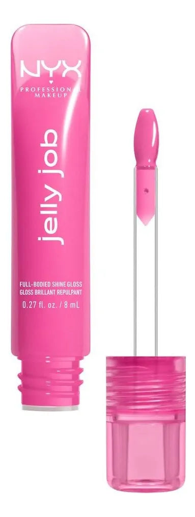 NYX PMU Jelly Job Lip Gloss. Labios irresistibles con efecto jelly y voluminosos.