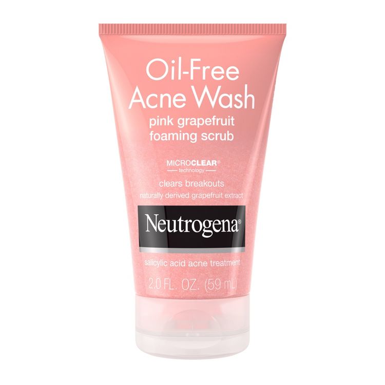 Neutrogena Limpiador Facial Oil-Free Toronja Rosa con Vitamina C