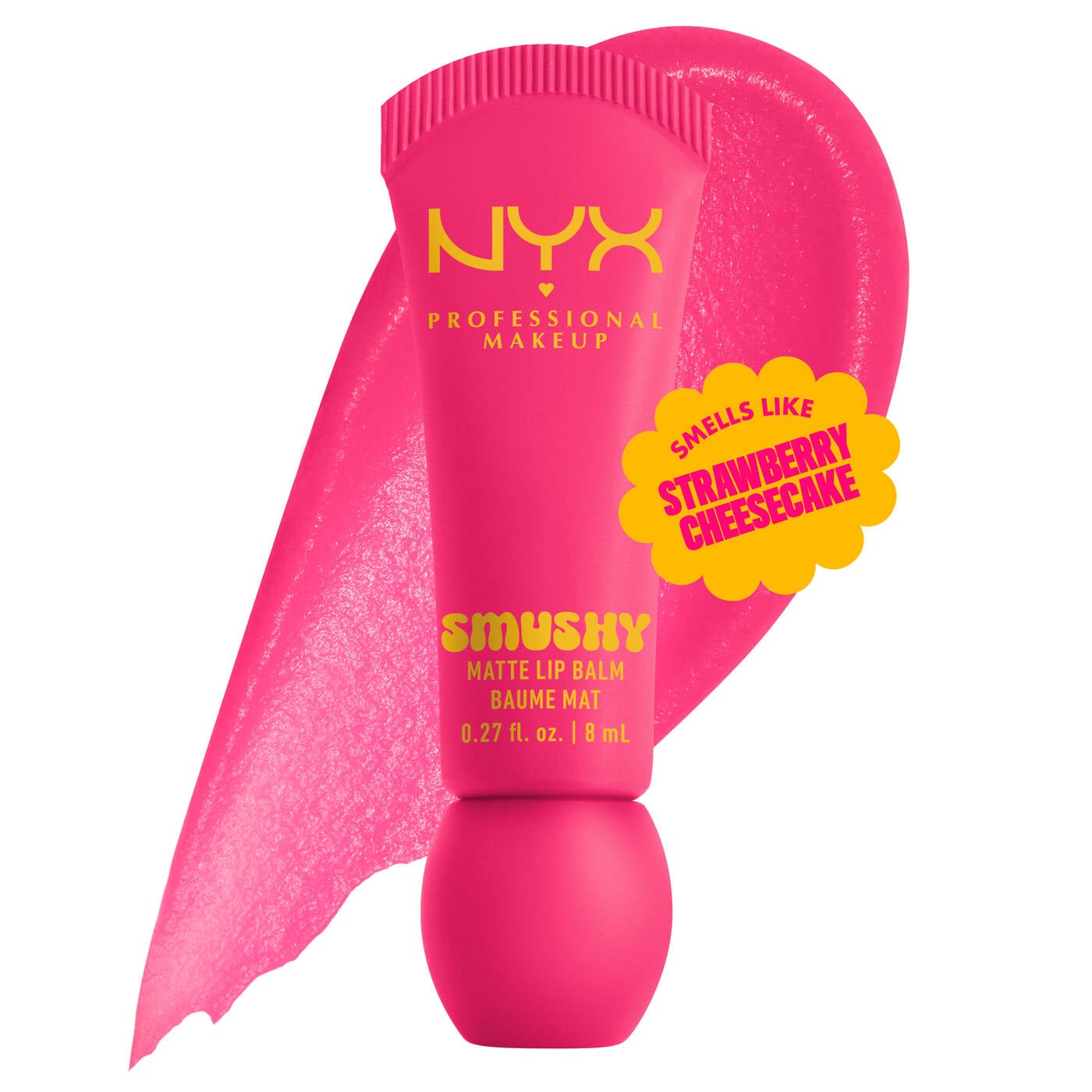 Bálsamo Labial Smushy Matte NYX — Sweet Smack
