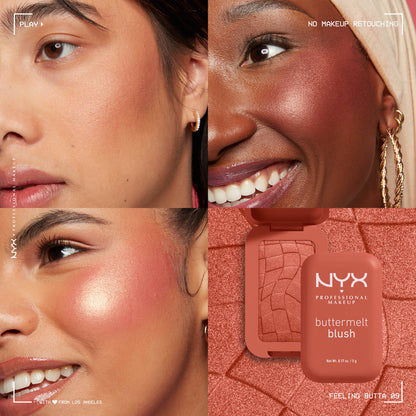 Blush en Crema NYX Buttermelt Feeling Butta