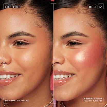 Blush en Crema NYX Buttermelt Feeling Butta