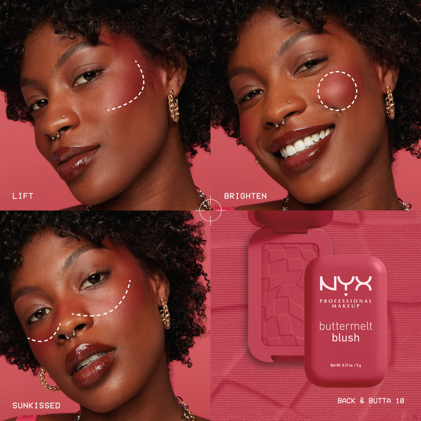 NYX Buttermelt Blush Butta Than Before - Rubor Cremoso