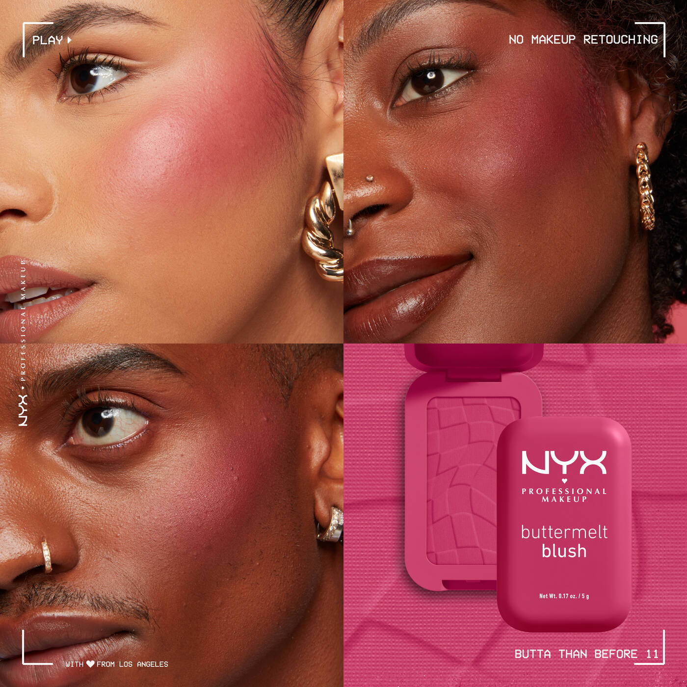 NYX Buttermelt Blush Butta Than Before - Rubor Cremoso