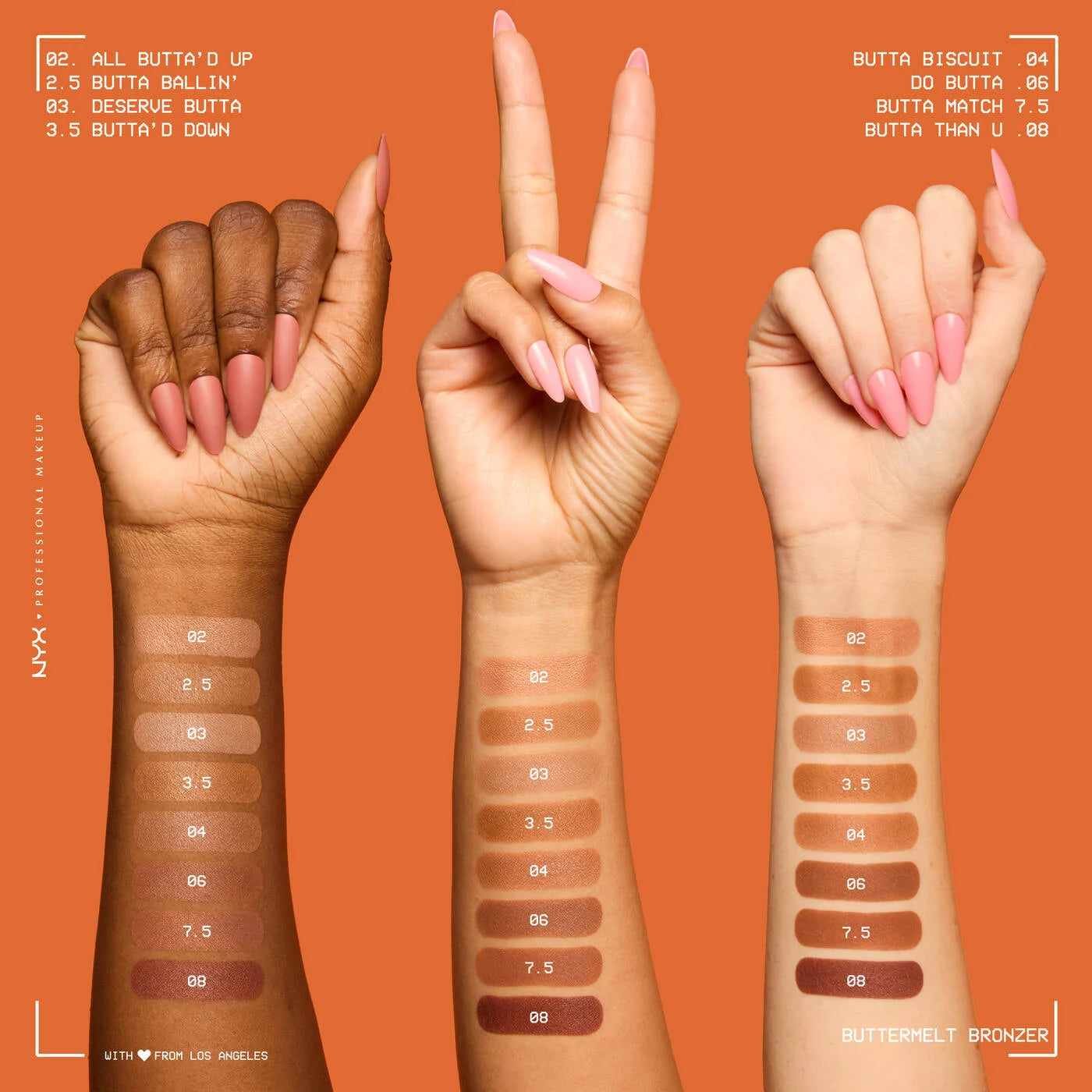 Bronzer Buttermelt NYX Professional Makeup
