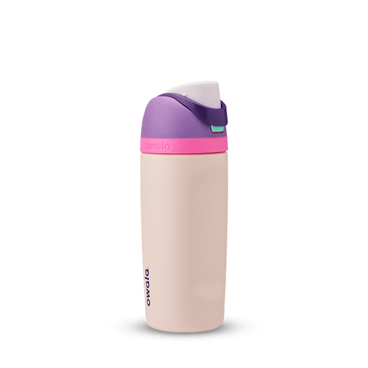 Owala FreeSip Botella Térmica Niños 16oz - Bunny Business