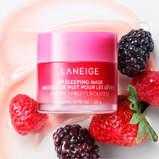 Mascarilla Nocturna para Labios Laneige — berry