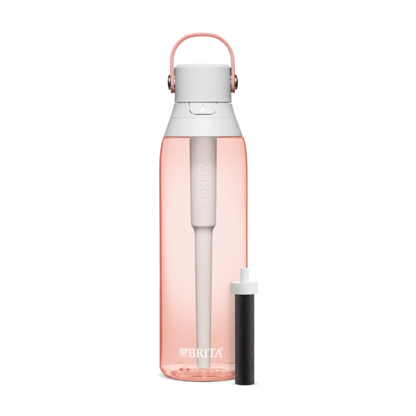 Brita Botella de Agua Rosa con Filtro 26oz