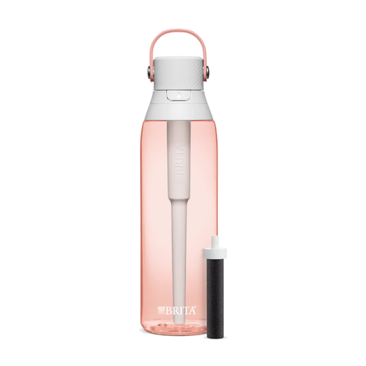 Brita Botella de Agua Rosa con Filtro 26oz