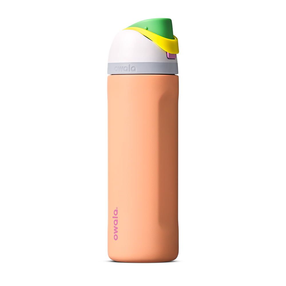 Botella Térmica Owala FreeSip Acero Inoxidable 24oz — Peachy Keen