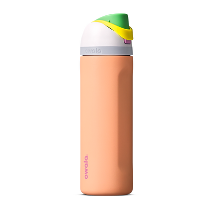 Botella Térmica Owala FreeSip Acero Inoxidable 24oz — Peachy Keen