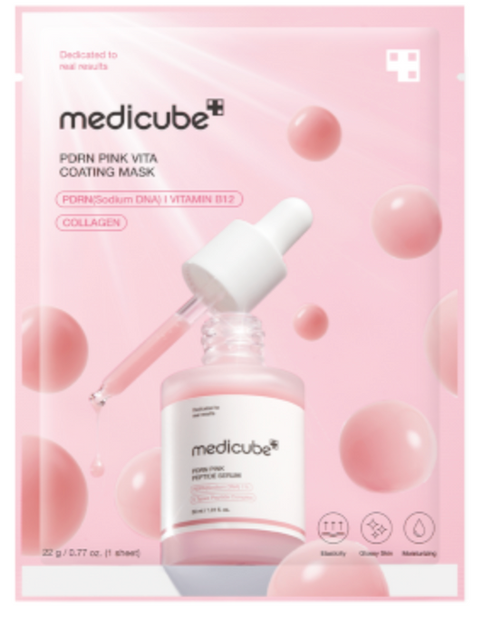 Mascarilla Medicube Salmon Dna Pdrn Pink Vita Coating Individual
