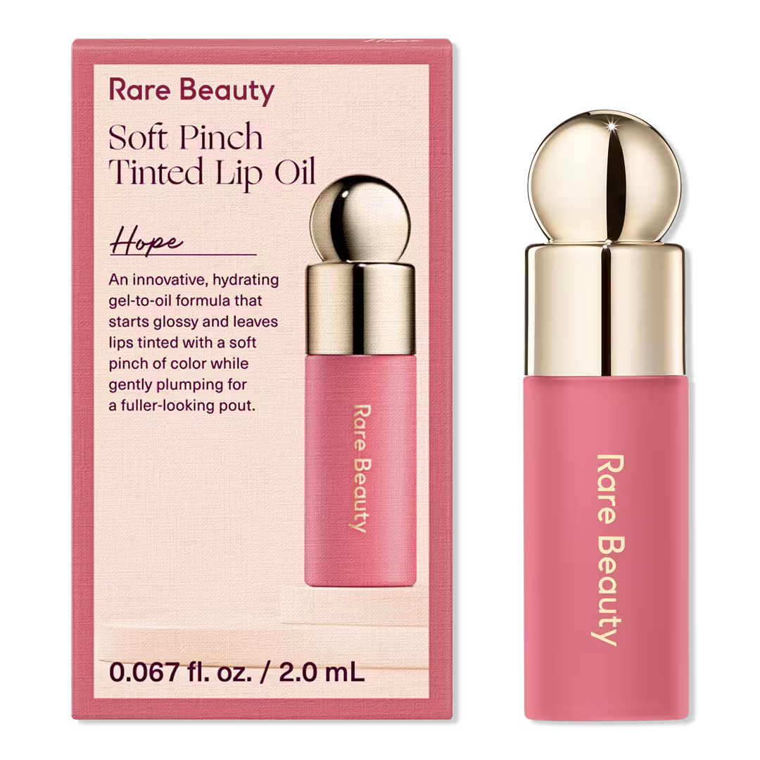 Rare Beauty Soft Pinch Tinted Lip Oil – Tono Hope | Aceite Labial Hidratante