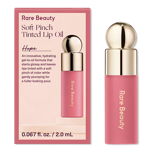 Rare Beauty Soft Pinch Tinted Lip Oil – Tono Hope | Aceite Labial Hidratante